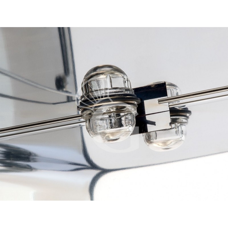 Horno eléctrico de convección para cruasanes, puerta abatible, controles mecánicos, 4 bandejas 433x333 mm, potencia 2,8 kw