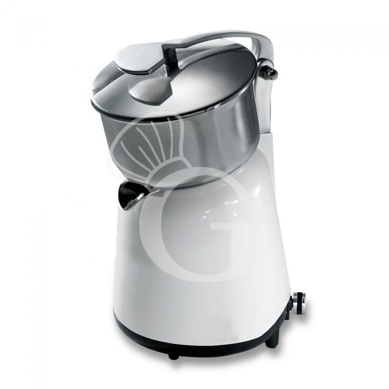 Exprimidor eléctrico de cítricos en acero inoxidable con brazo 150 W L 210 mm x P 210 mm x A 480 mm