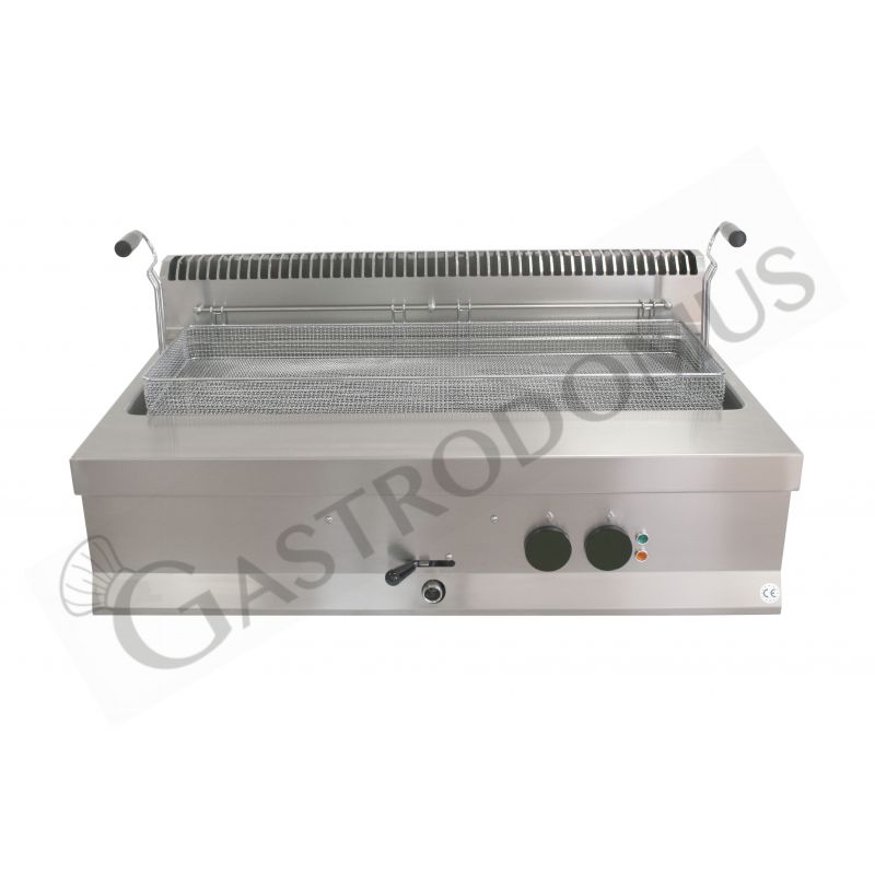 Freidora eléctrica de sobremesa para pastelería 1 cuba - 32 LT - L 1050 mm x P 650 mm x A 285 mm
