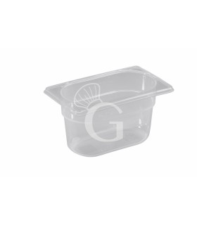 Cubeta de prolipopeno GN 1/9 – 176 mm × 108 mm × H 65 mm