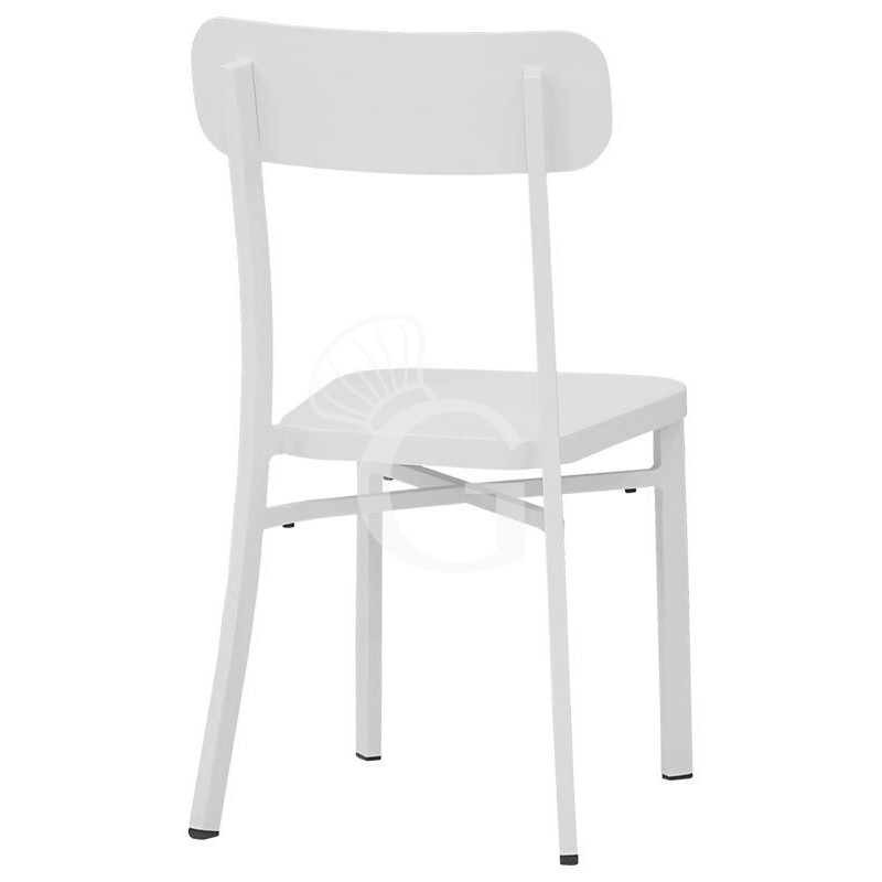 Silla Basic de metal barnizado Silla Basic de metal barnizado