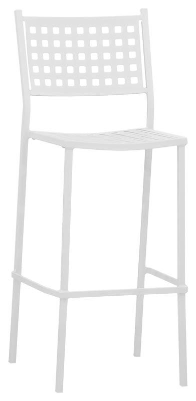 Taburete Scotland de metal pintado