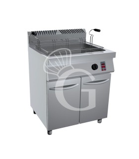 Freidora electrónica a gas de sobremueble para pastelería 1 cuba - 45 LT - L 800 mm x P 730 mm x A 900 mm