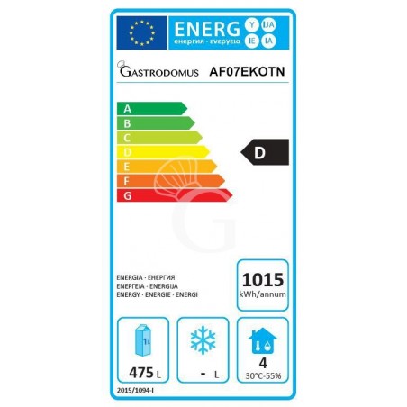 Clase de eficiencia energética D Clase de eficiencia energética D