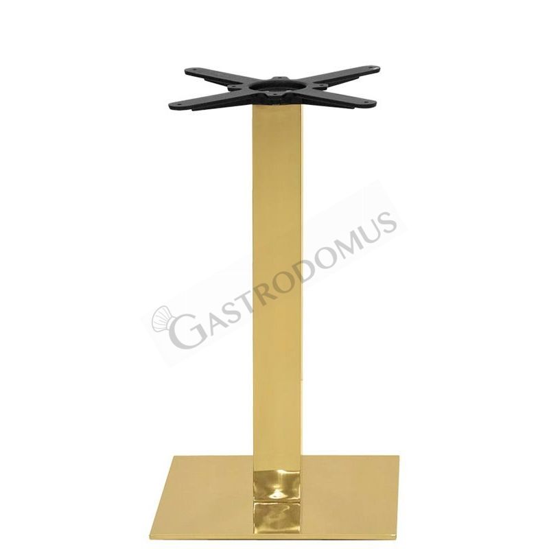 Base de metal dorado altura 720 mm