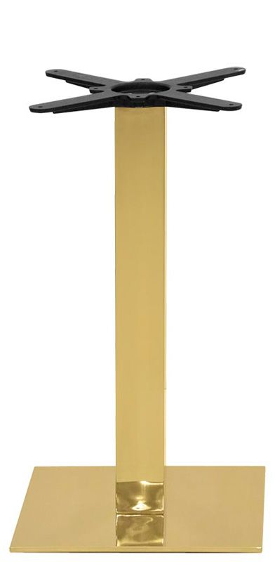 Base de metal dorado altura 720 mm