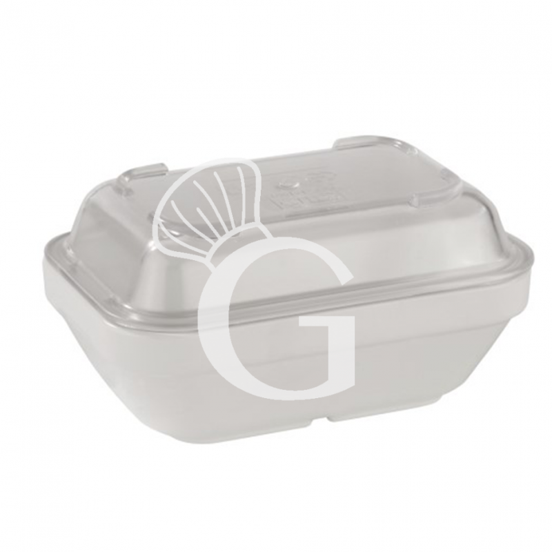 Tapa para recipiente rectangular de policarbonato