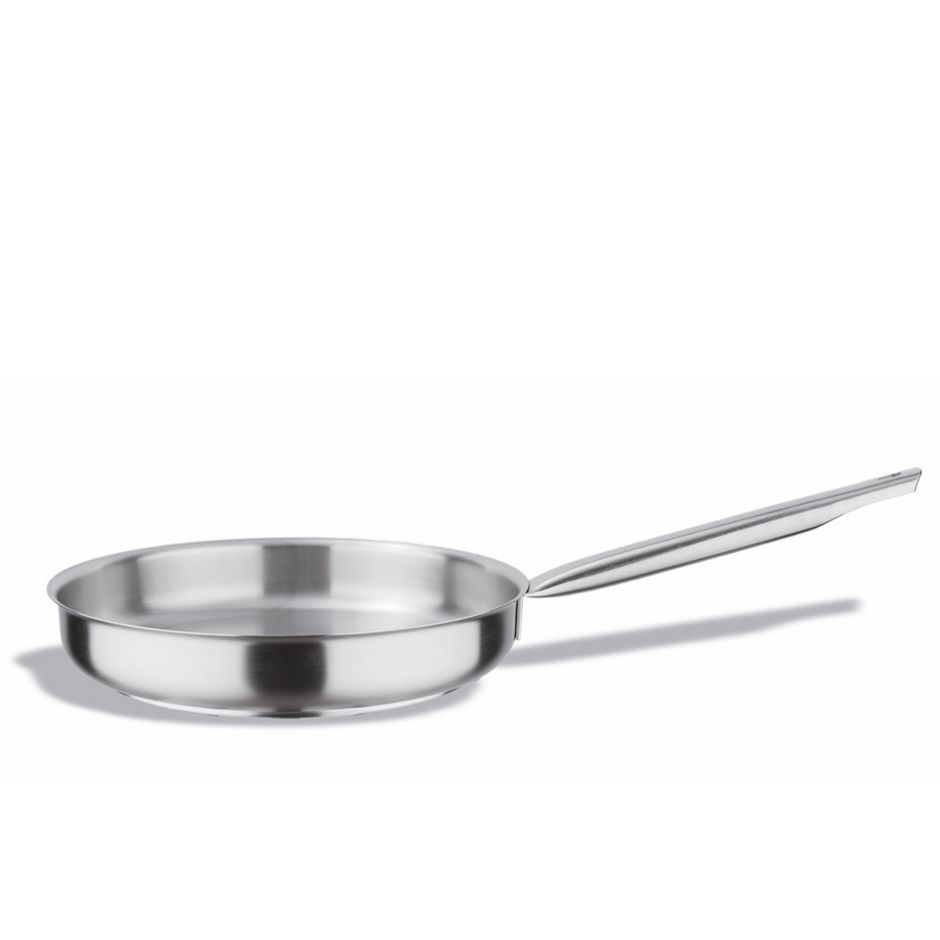 Sartén de acero inoxidable de borde alto diámetro 320 mm x A 60 mm 4,7 LT