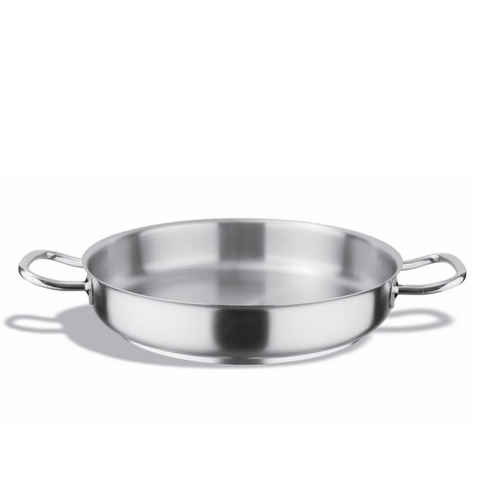Paellera de acero inoxidable diámetro 320 mm x A 60 mm 4,7 LT
