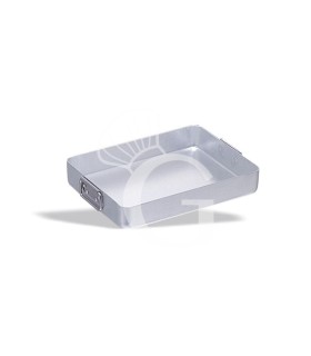 Bandeja de aluminio para horno con 2 asas L 400 mm x P 300 mm x A 65 mm