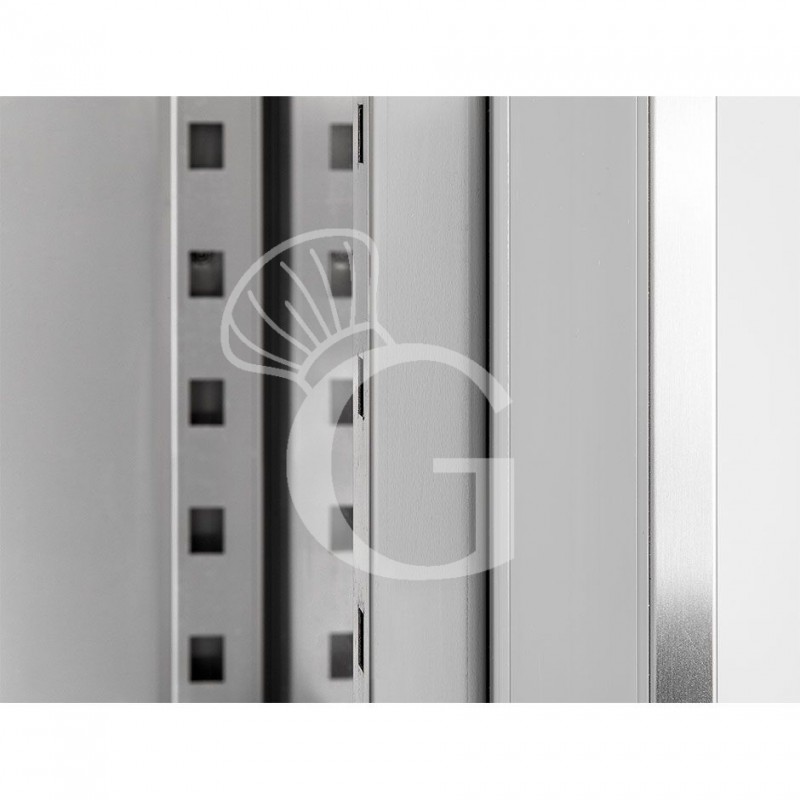 Armario Refrigerado ventilado para pescado y productos lácteos -5/+10°C 700 LT Puerta de vidrio