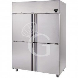Armario Refrigerado ventilado para verduras -2°C/+10°C 1400 LT 4 Puertas