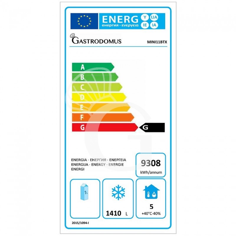 Clase de eficiencia energética G