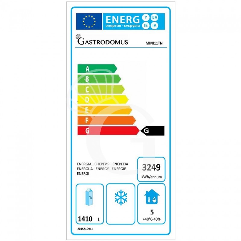 Clase de eficiencia energética G