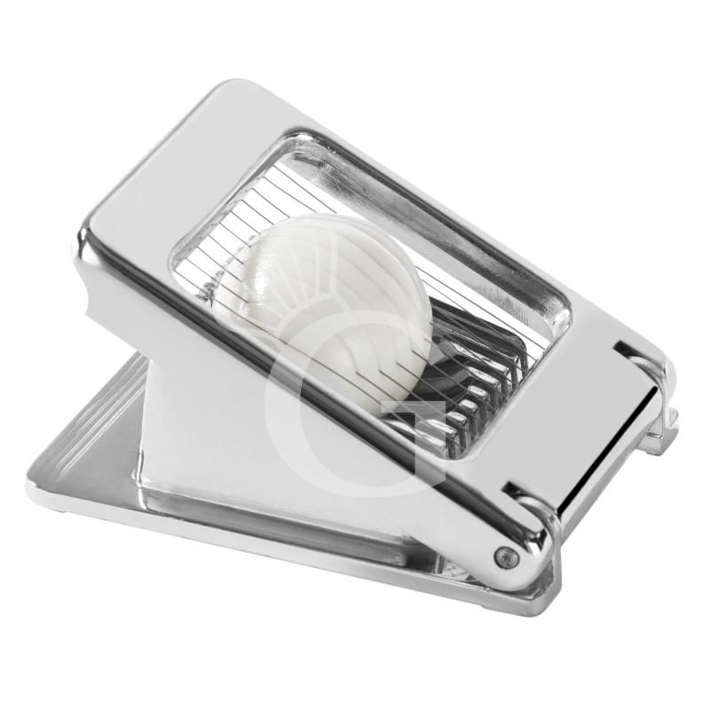 Cortador de huevos de acero inoxidable L 100 mm x P 80 mm x A 30 mm