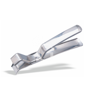 Pinza para bandejas de horno de acero inoxidable L 190 mm