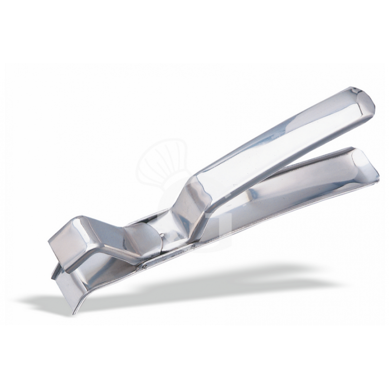 Pinza para bandejas de horno de acero inoxidable L 190 mm