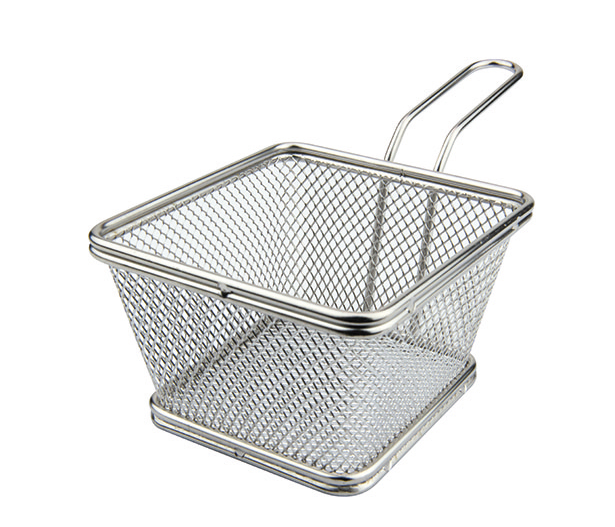 Mini cesto escurridor cuadrado L 120 mm x P 120 mm x A 70 mm