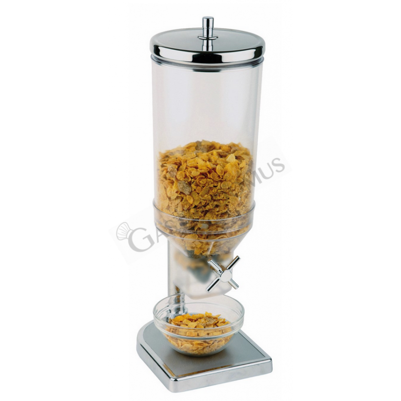 Dispensador de cereales de un molino L 220 mm x P 175 mm x A 520 mm