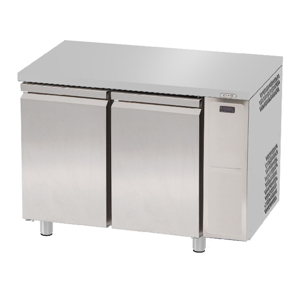 Mesa Refrigerada de 2 Puertas 700 mm de profundidad 0°C/+10°C Motor a distancia