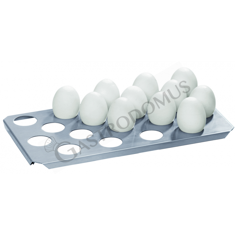 Bandeja para huevos de acero inoxidable GN1/3 L 325 mm x P 175 mm