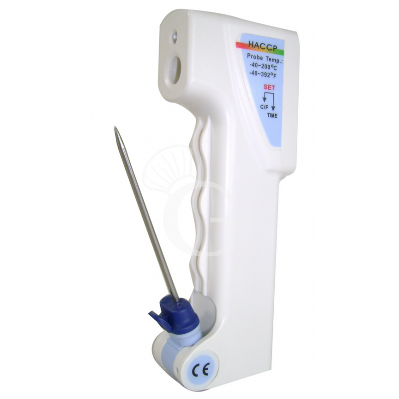 Termómetro de infrarrojos con sonda de aguja -40°C/+280°C
