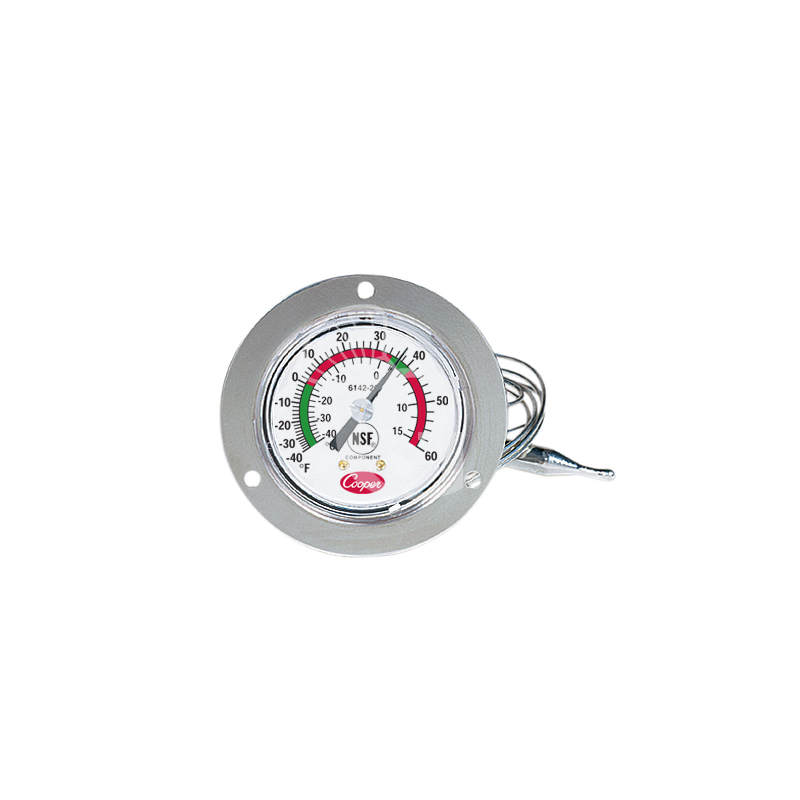 Termómetro mecánico para armarios frigoríficos empotrables -40°C/+15°C