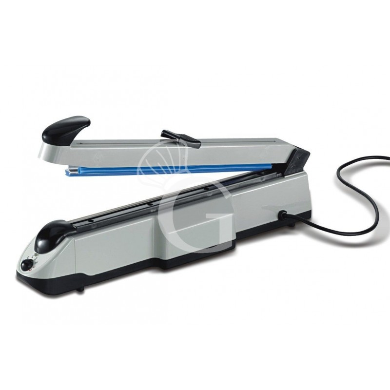 Soldadora selladora de bolsas con cortadora 400 mm L 75 mm x P 555 mm 0,7 Kw
