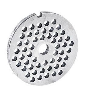 Placa para picadora de carne modelo TRGR8D - diámetro 8 mm