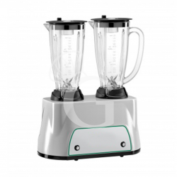 Licuadora 2 vasos de lexan 1,5 LT + 1,5 LT 350 W + 350 W L 380 mm x P 210 mm x A 490 mm