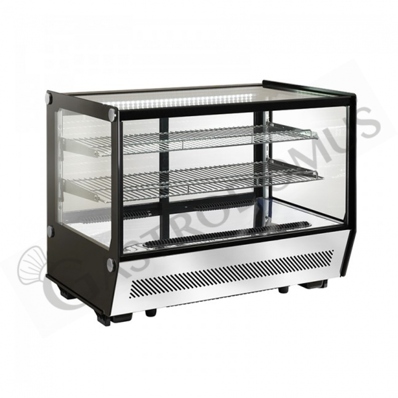 Vitrina refrigerada ventilada de sobremesa 160 LT Luz interior LED L 880 mm x P 568 mm x A 686 mm