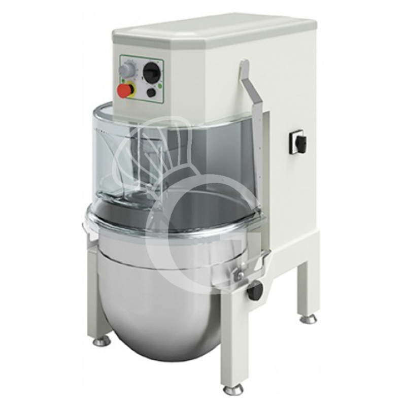 Amasadora planetaria capacidad 20 LT - Monofásica - variador de velocidad - controles mecánicos