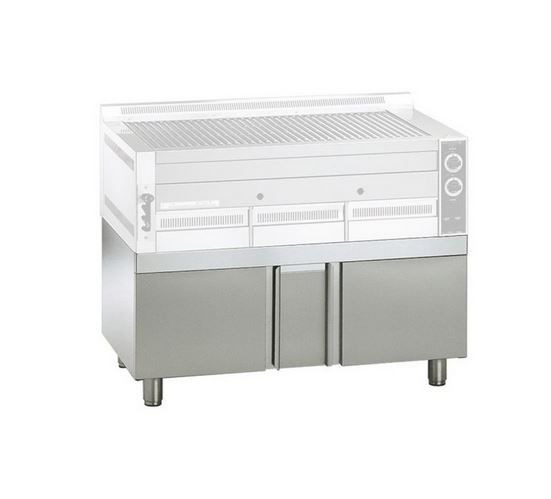 Mueble con puertas y cerradura trasera para el modelo B80