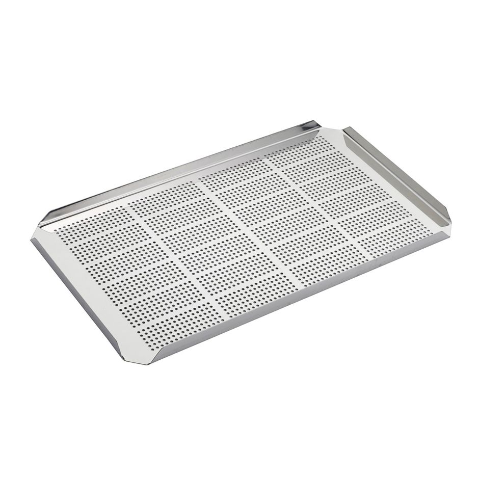 Falso fondo perforado de acero inox GN 2/3  353 mm x 325 mm