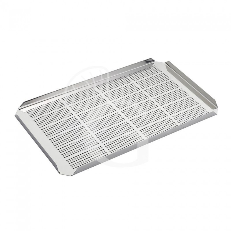 Falso fondo perforado de acero inox GN 1/2 L 200 mm x P 260 mm Falso fondo perforado de acero inox GN 1/2 L 200 mm x P 260 mm