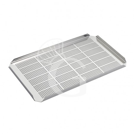 Falso fondo perforado de acero inox GN 1/2 L 200 mm x P 260 mm Falso fondo perforado de acero inox GN 1/2 L 200 mm x P 260 mm