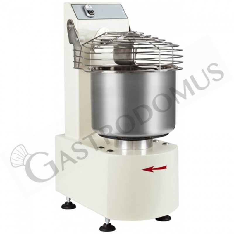 Amasadora de gancho Berta - 15 KG - Monofásica - 1 Velocidad