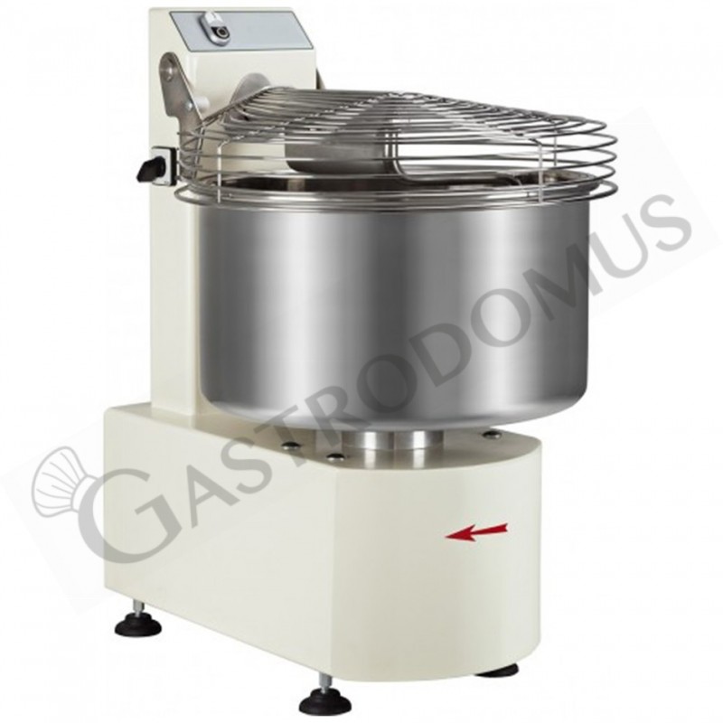 Amasadora de gancho Berta - 25 KG - Monofásica - 1 Velocidad