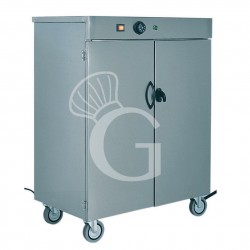 Armario calientaplatos con capacidad para 100 platos L 700 mm x P 420 mm x A 800 mm
