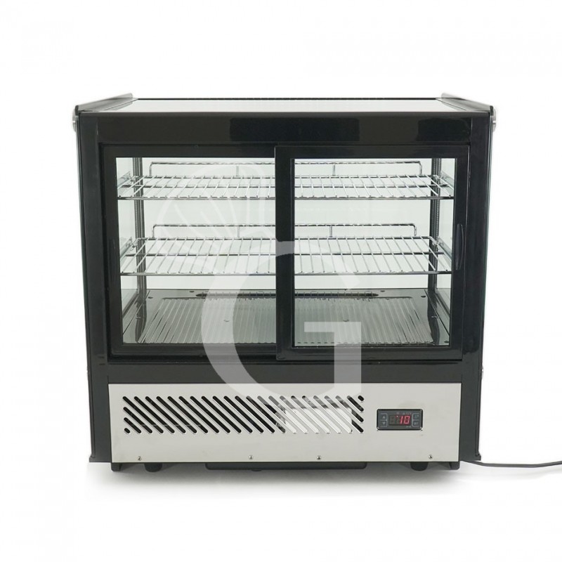 Vitrina refrigerada ventilada de sobremesa 120 LT Luz interior LED L 702 mm x P 568 mm x A 686 mm