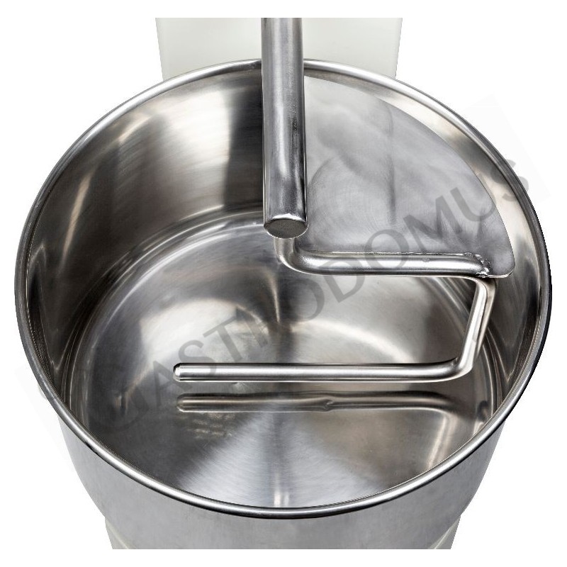 Detalle gancho y cuba