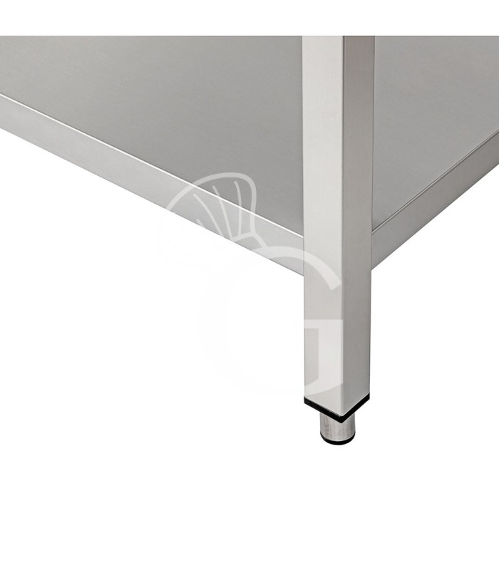 Detalles de la parte inferior de la mesa