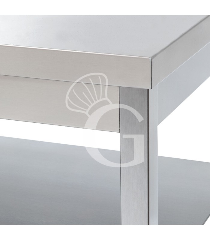 Detalles de la parte superior de la mesa
