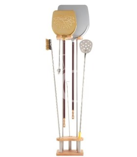 Soporte para palas de pizza con 7 posiciones L 450 MM X P 250 MM X A 1800 MM