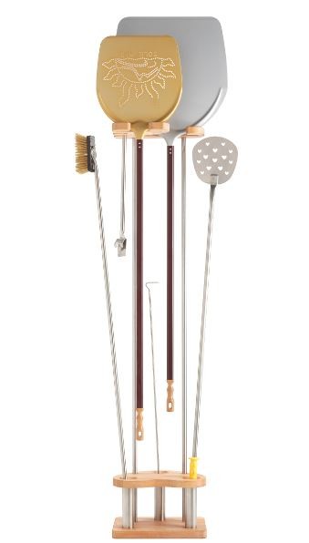 Soporte para palas de pizza con 7 posiciones L 450 MM X P 250 MM X A 1800 MM