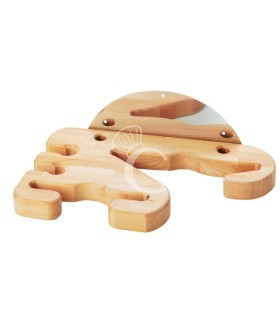Soporte universal de madera de pared 4 posiciones L 400 MM X P 220 MM X A 140 MM