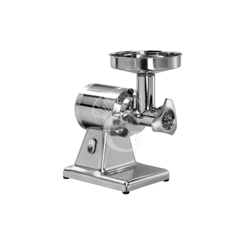 Picadora de carne monofásica unidad de molienda de aluminio 160 kg/h L 400 mm x P 290 mm x A 510 mm