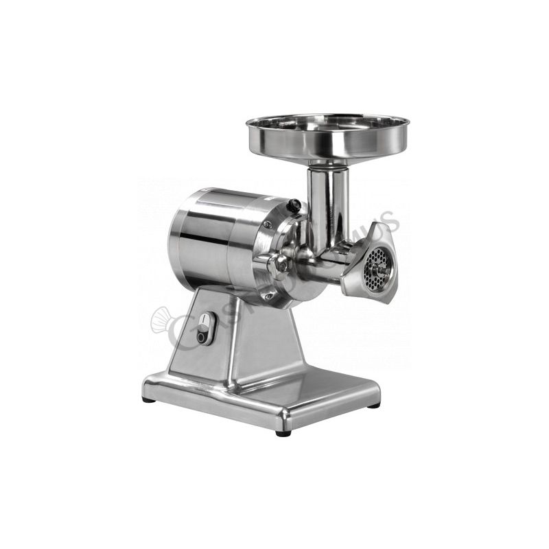 Picadora de carne monofásica unidad de molienda de aluminio 160 kg/h L 400 mm x P 250 mm x A 500 mm