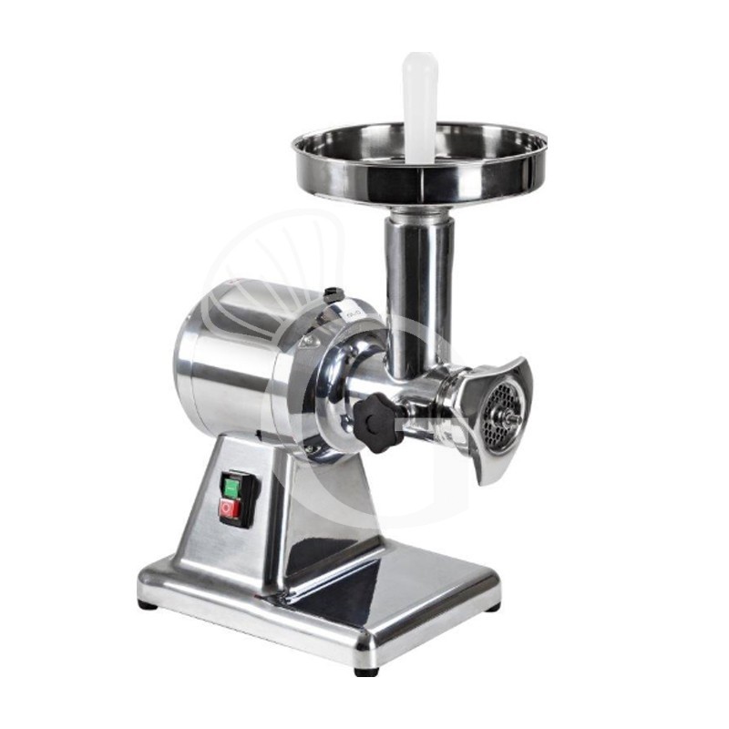 Picadora de carne monofásica unidad de molienda de aluminio 160 kg/h L 250 mm x P 400 mm x A 500 mm