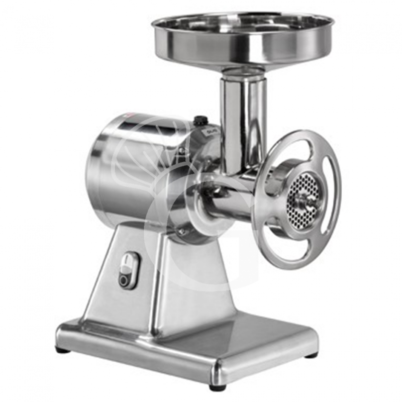 Picadora de carne monofásica unidad de molienda de aluminio 150/250 kg/h L 450 mm x P 290 mm x A 520 mm